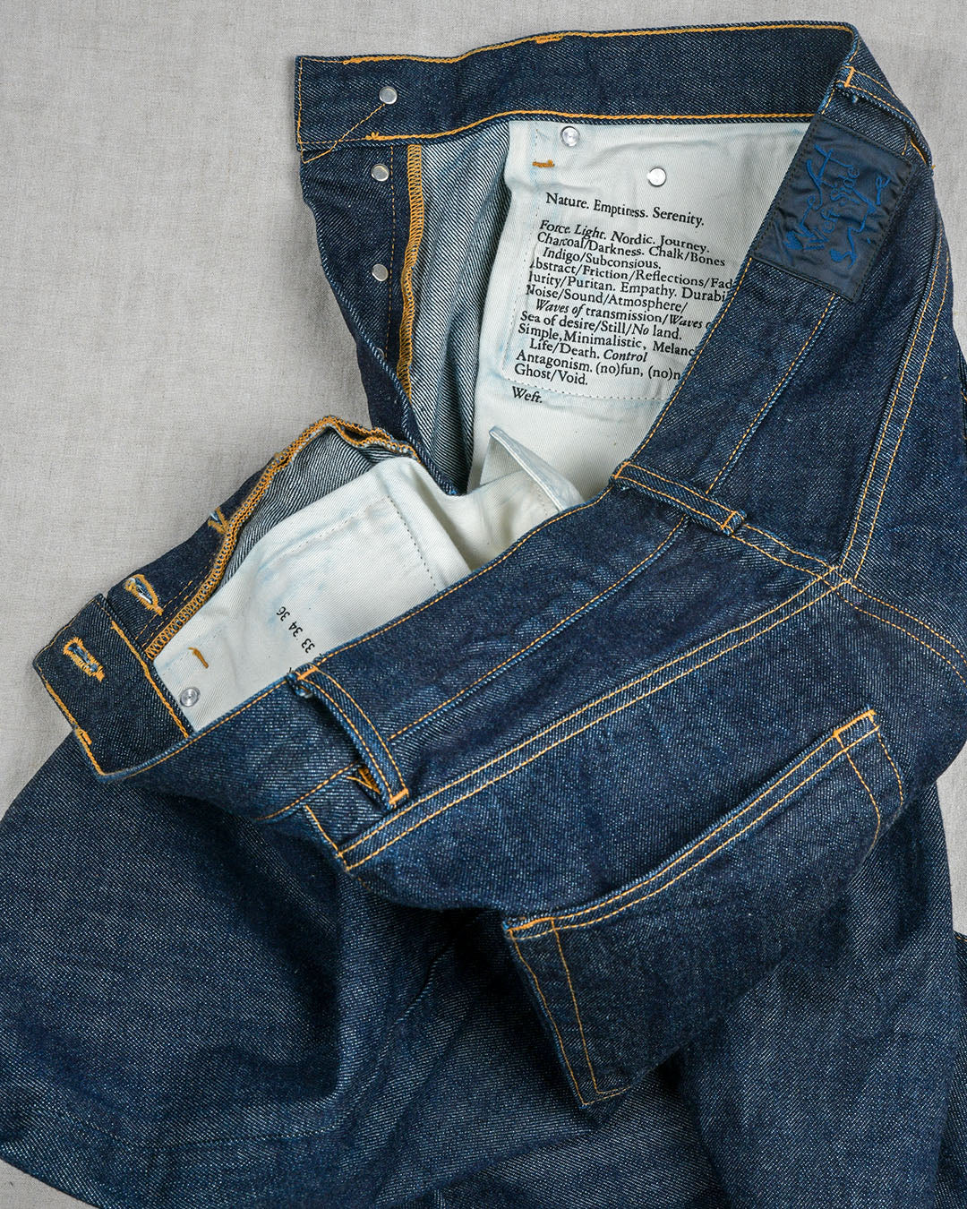 003 LOOSE / RIGID / SELVEDGE / INDIGO